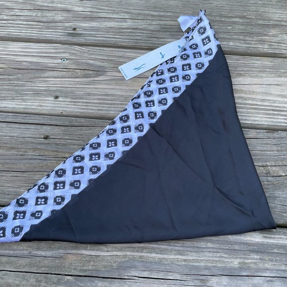 14TH & Union Scarf Bandana Black & white Fashion N - Picture 9 of 10